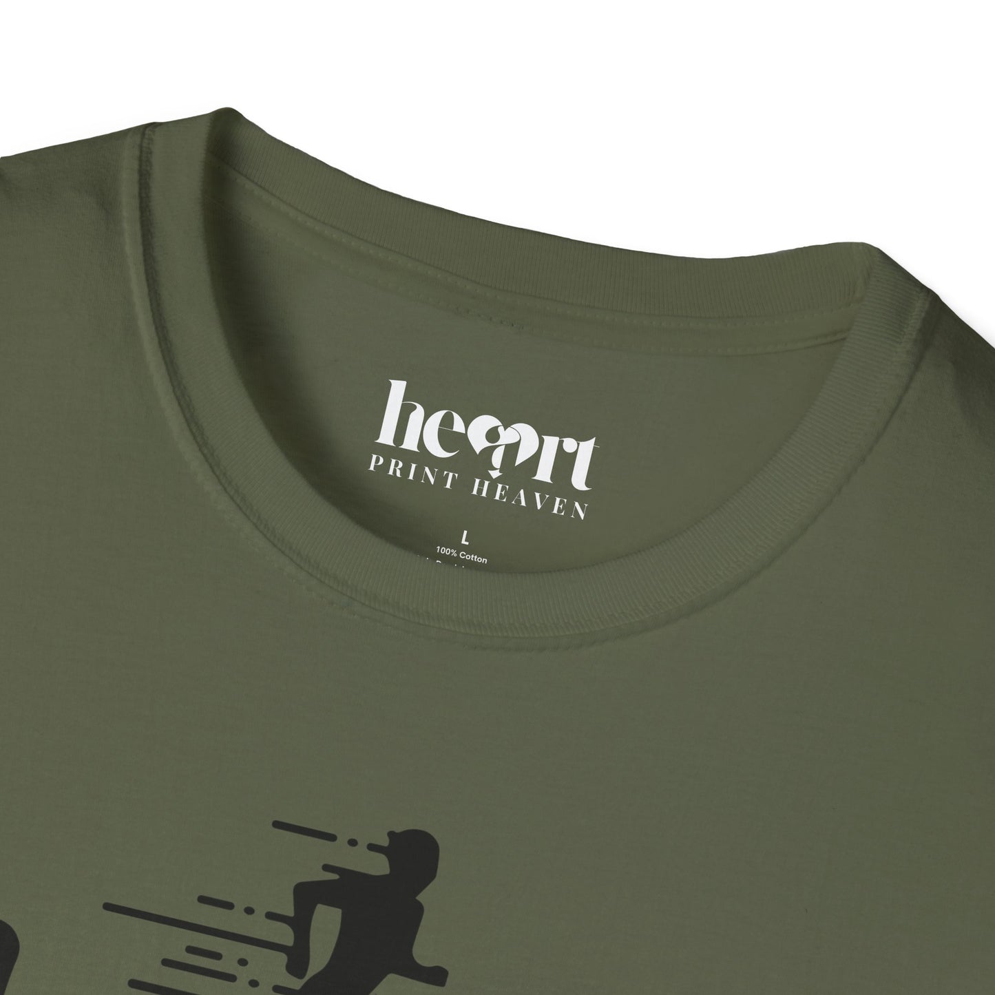 Just Keep Running T-Shirt – Motivational Running Shirt for Marathon & Fitness Enthusiasts