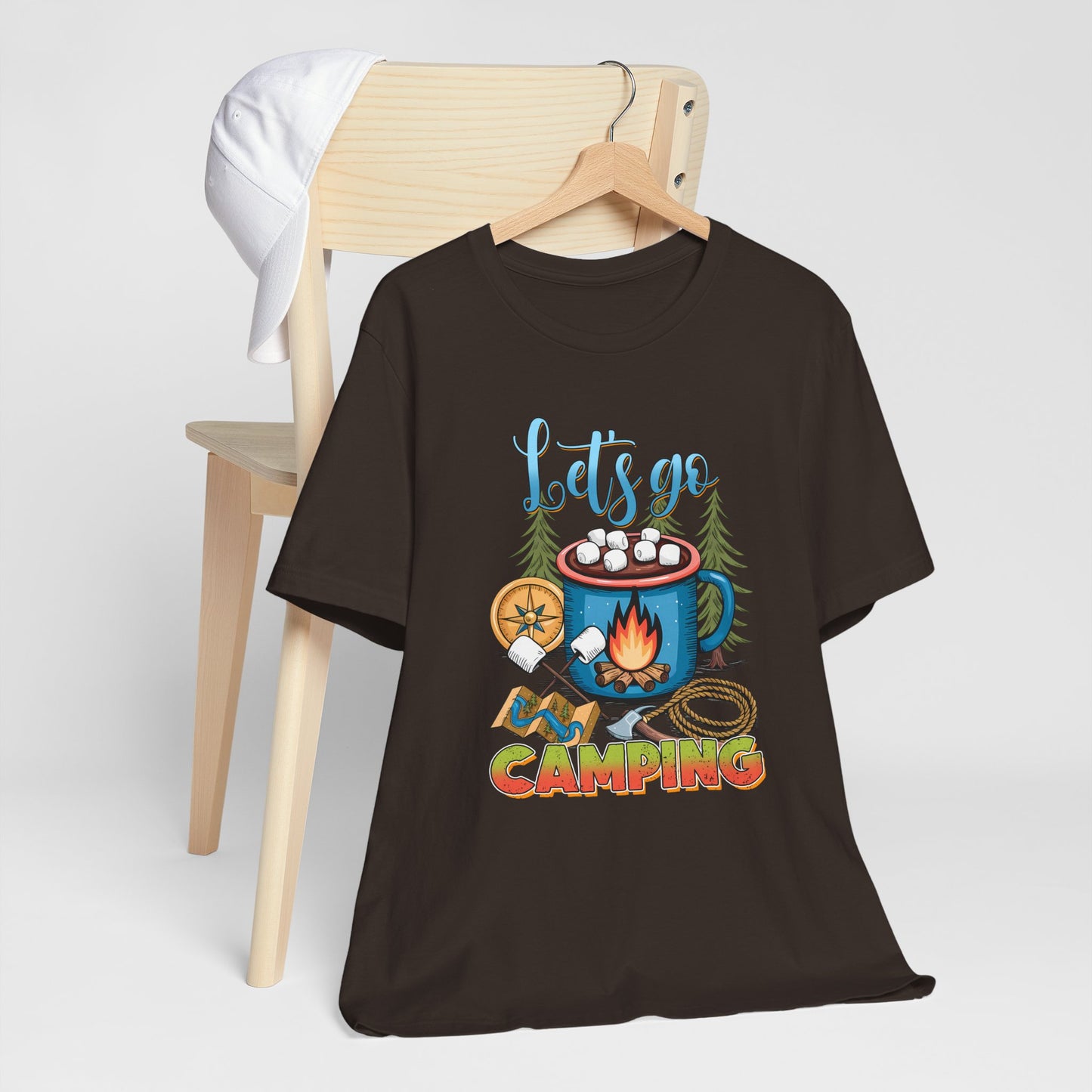Let’s Go Camping Campfire T-Shirt