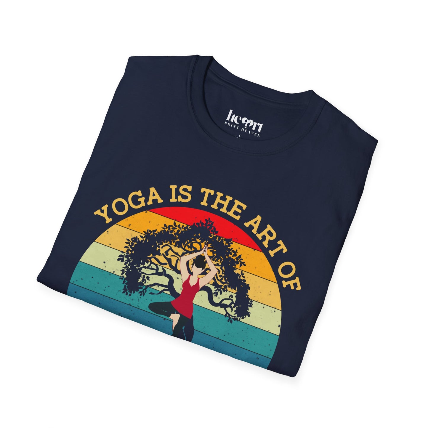 Yoga Is the Art of Listening to Your Body – Inspirational Yoga T-Shirt 🧘✨