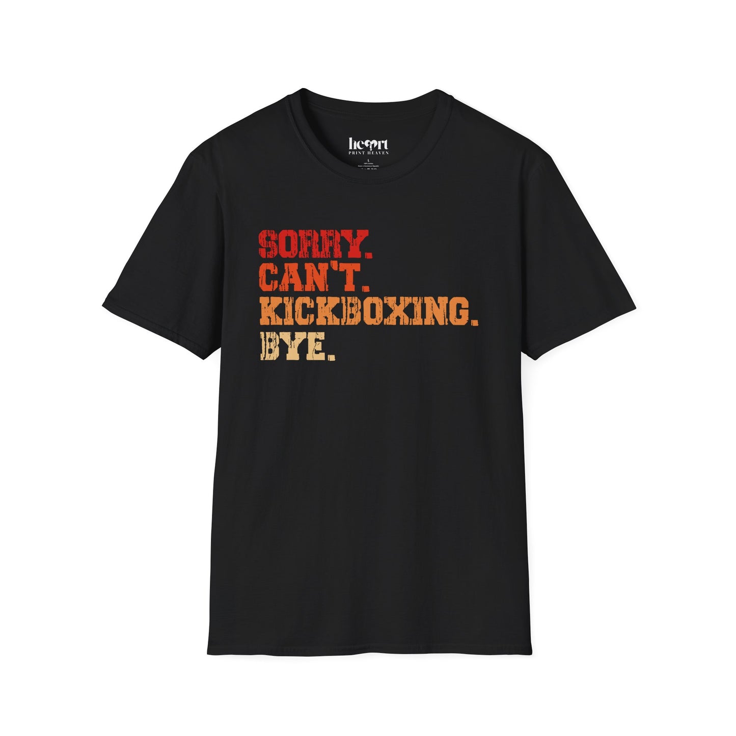 Sorry. Can't. Kickboxing. Bye.