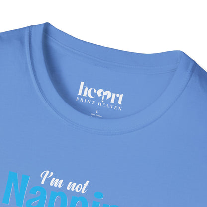 I'm Not Napping, I'm Meditating – Funny Mindfulness T-Shirt 🧘‍♂️✨