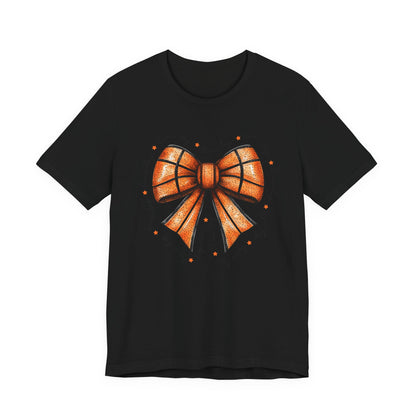 Game Day Bow Basketball T-shirt