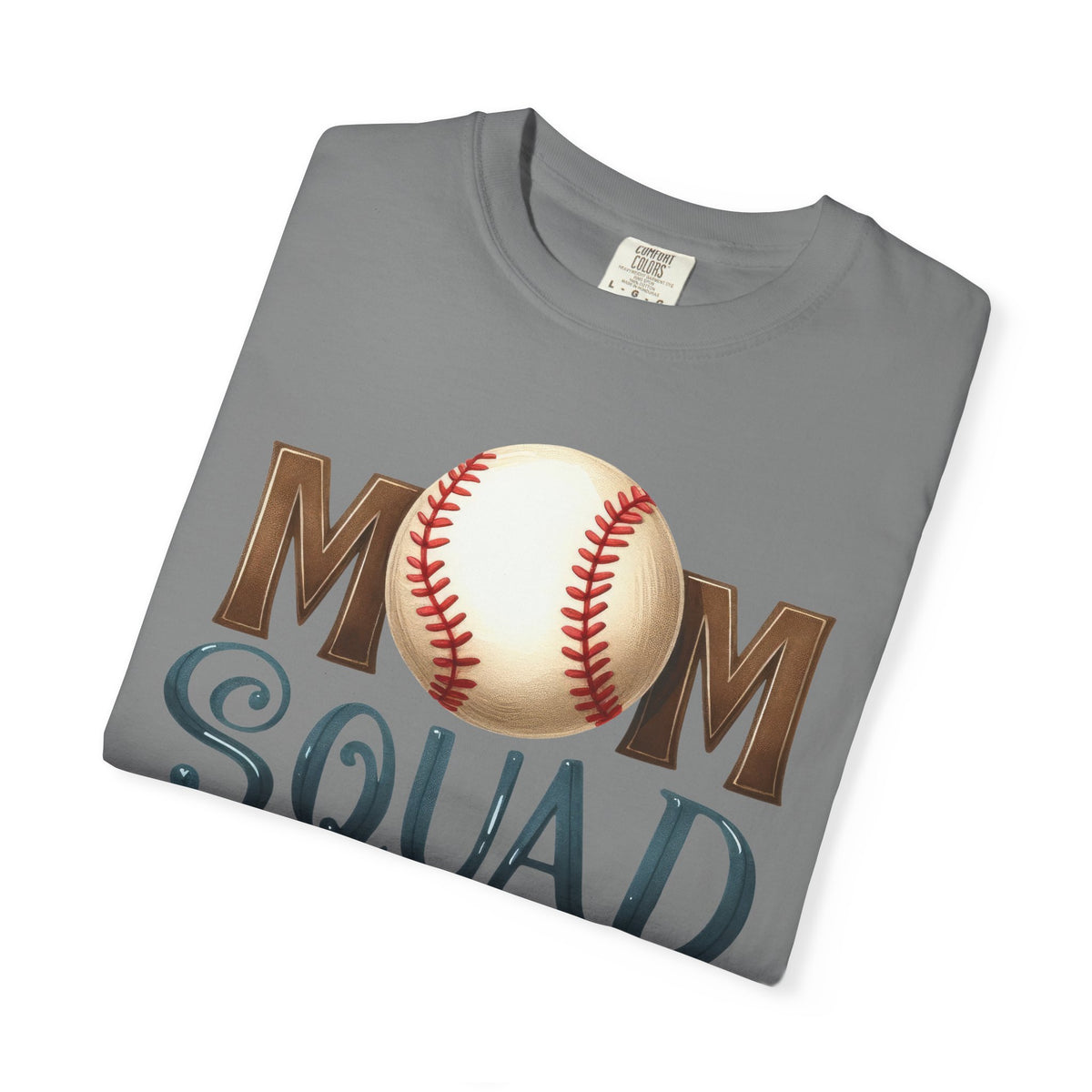 Mom Squad Baseball T-Shirt ⚾ | Cute Baseball Mom Graphic Tee