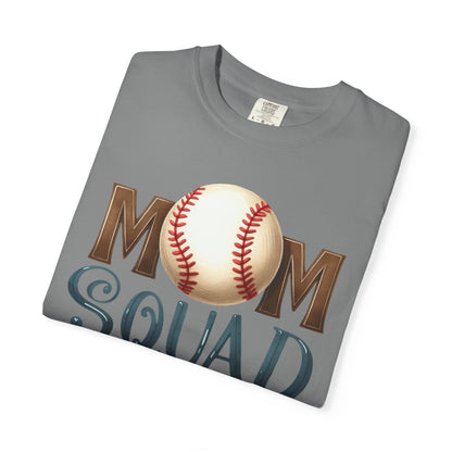 Mom Squad Baseball T-Shirt ⚾ | Cute Baseball Mom Graphic Tee