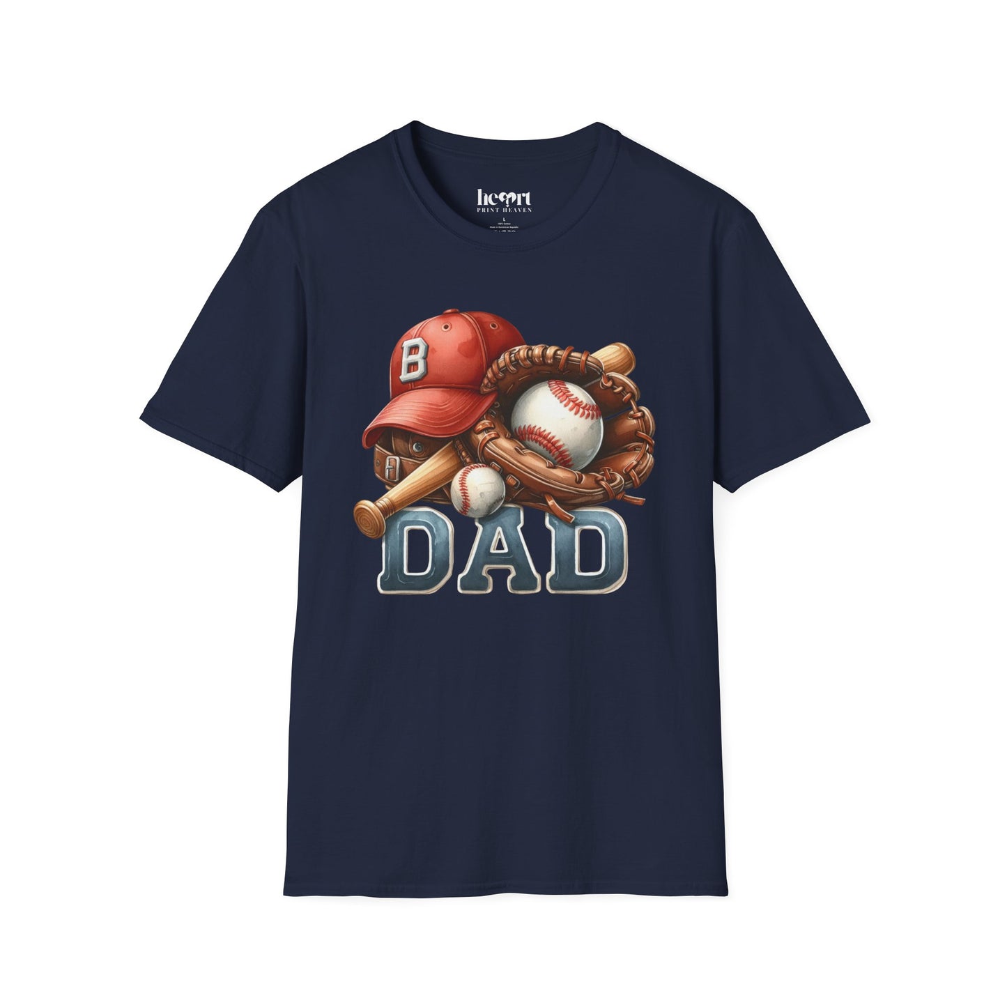Baseball Dad T-Shirt – Vintage Hat & Ball Sports Tee for Fathers ⚾👕