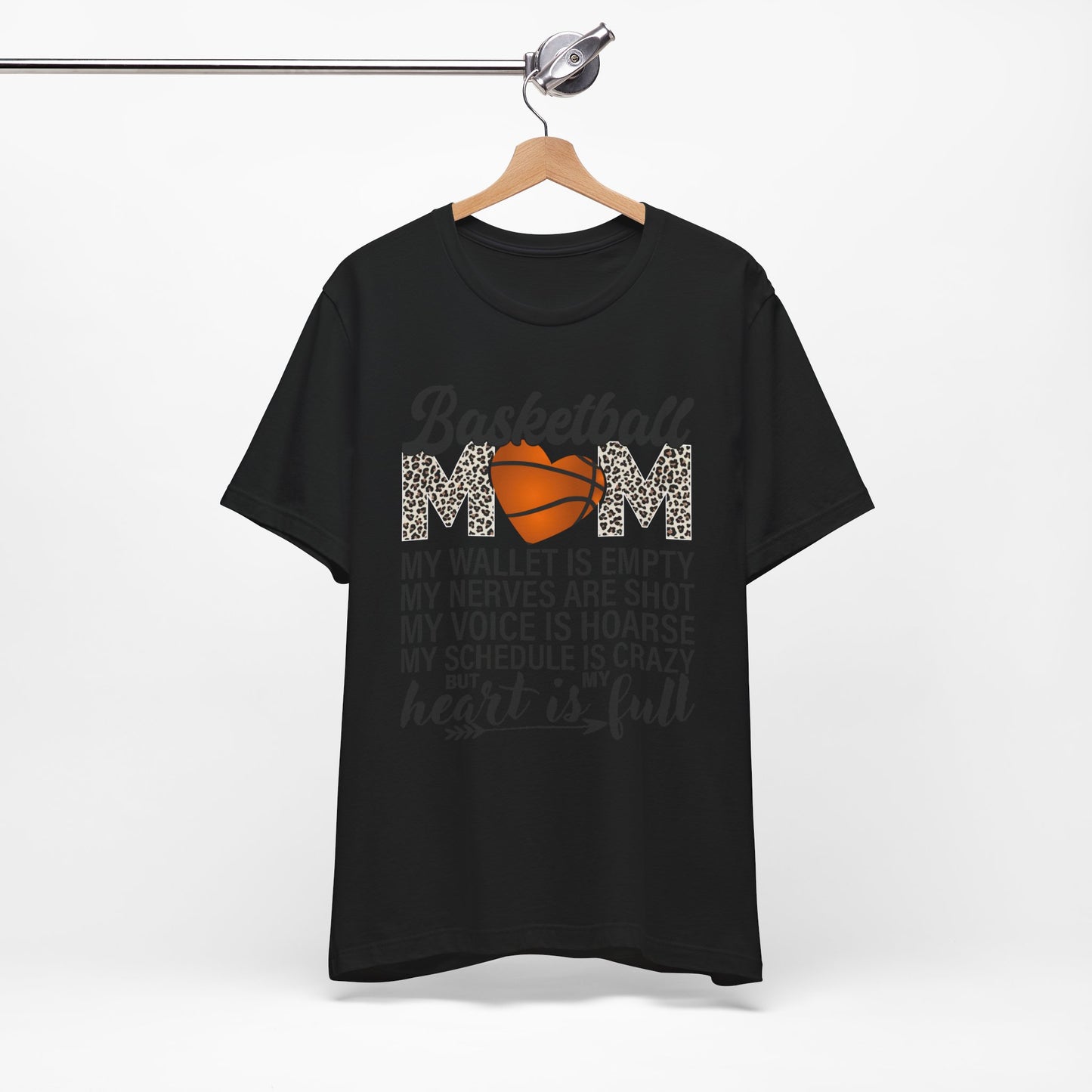 Basketball Mom My Wallet Is Empty T-shirt