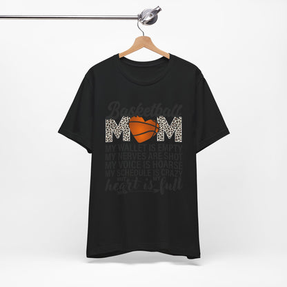 Basketball Mom My Wallet Is Empty T-shirt