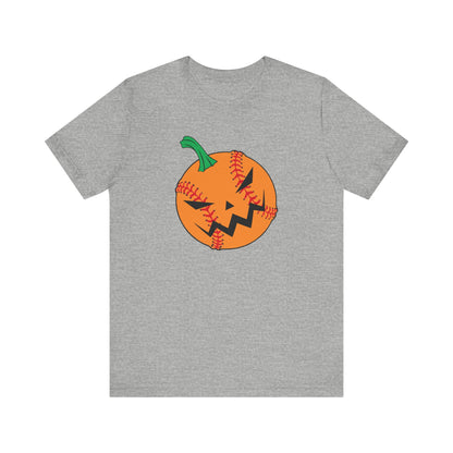 Baseball-Ball-Pumpkin-Halloween T-shirt
