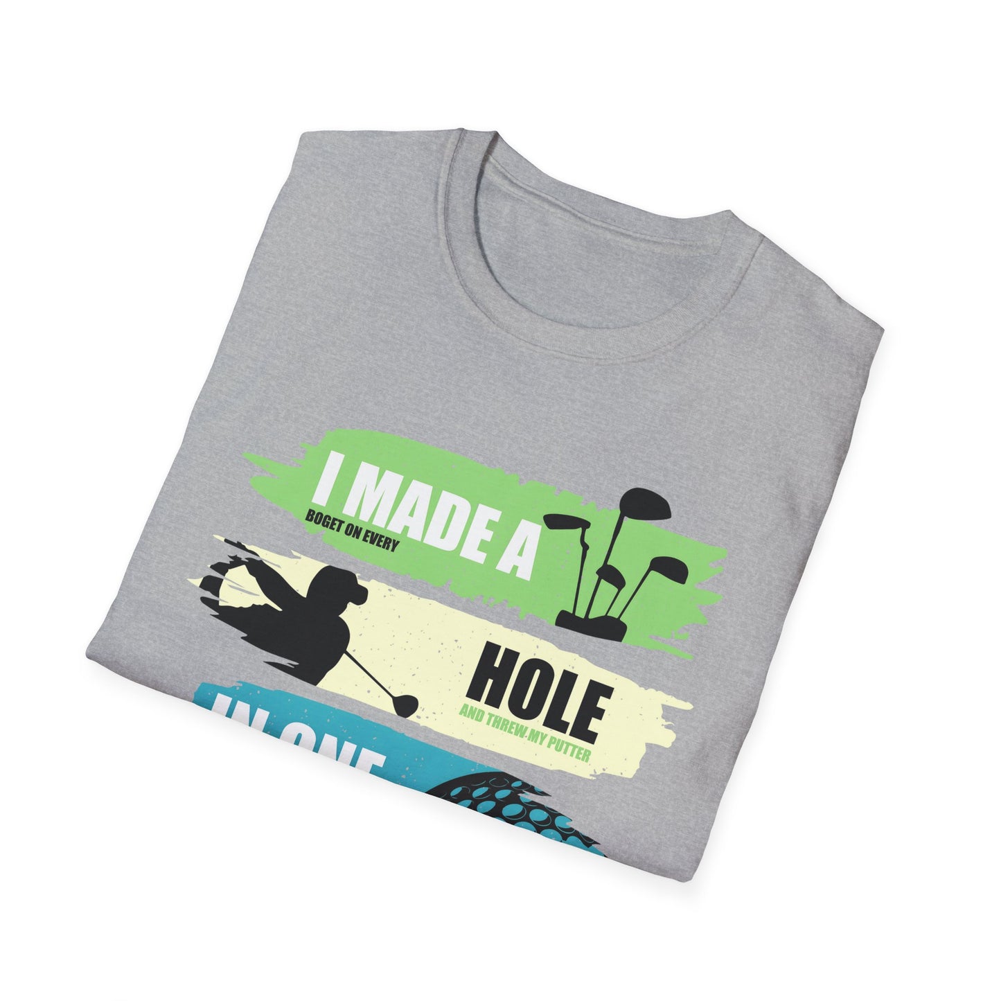 I Made a Bogey on Every Hole Golf Tee – Funny Golf Humor Sports T-Shirt