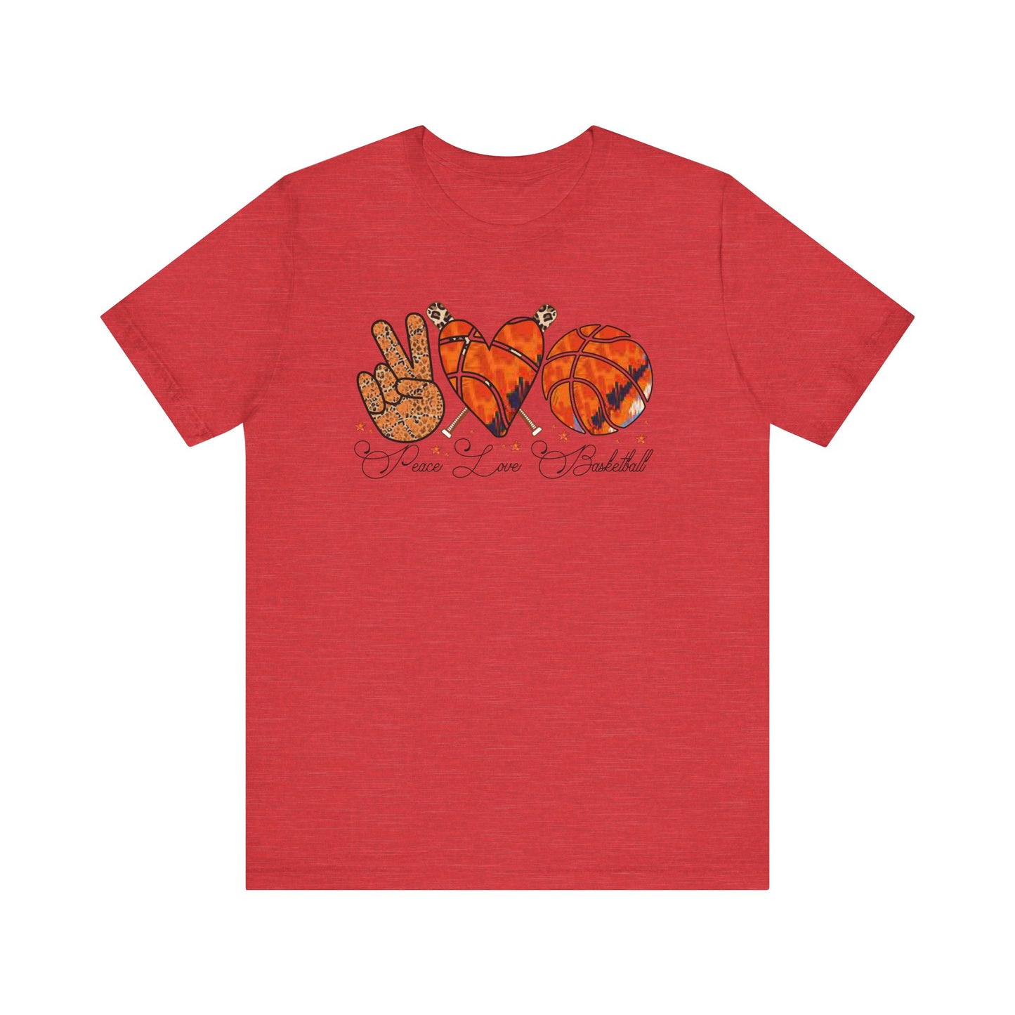 Peace, Love, Basketball T-shirt