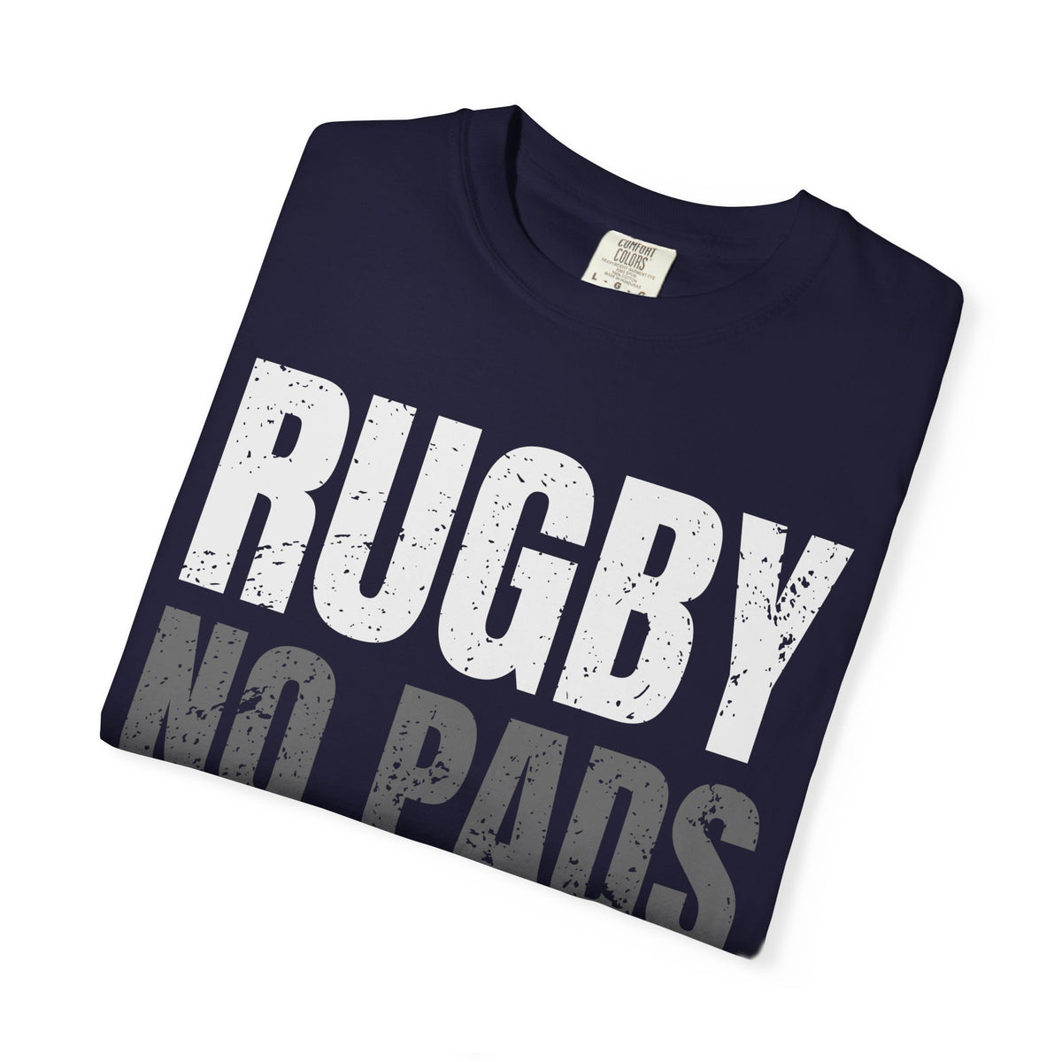 Rugby "No Pads, No Helmets, Just Balls" Funny T-Shirt 🏉 | Bold Rugby Fan Statement Tee