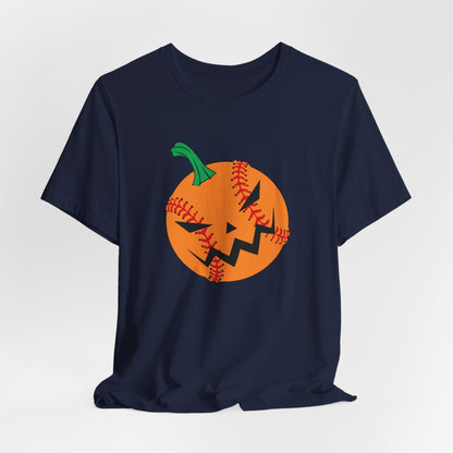 Baseball-Ball-Pumpkin-Halloween T-shirt