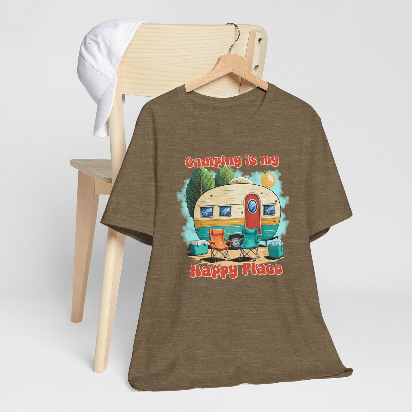Camping is My Happy Place T-Shirt