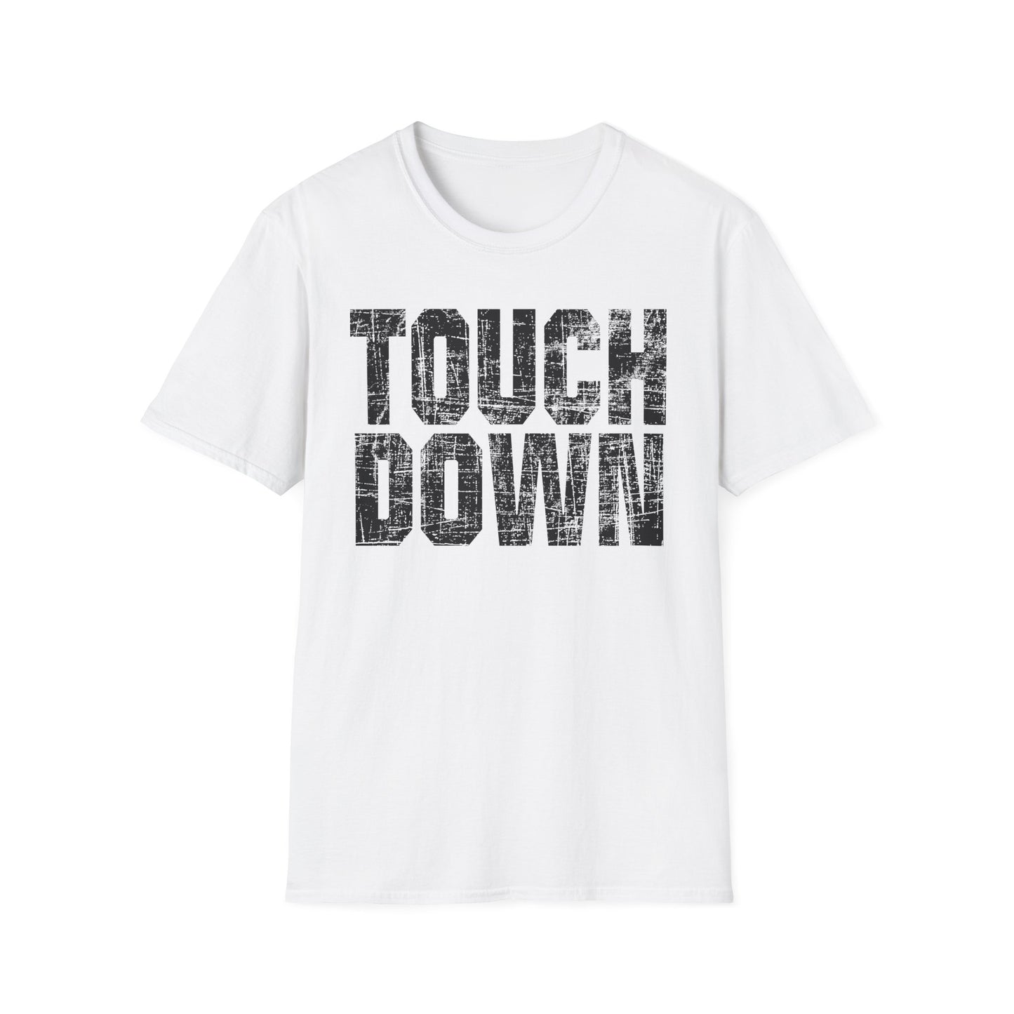Touch Down Glitter Football T-Shirt – Fun Game Day Tee for Sports Fans