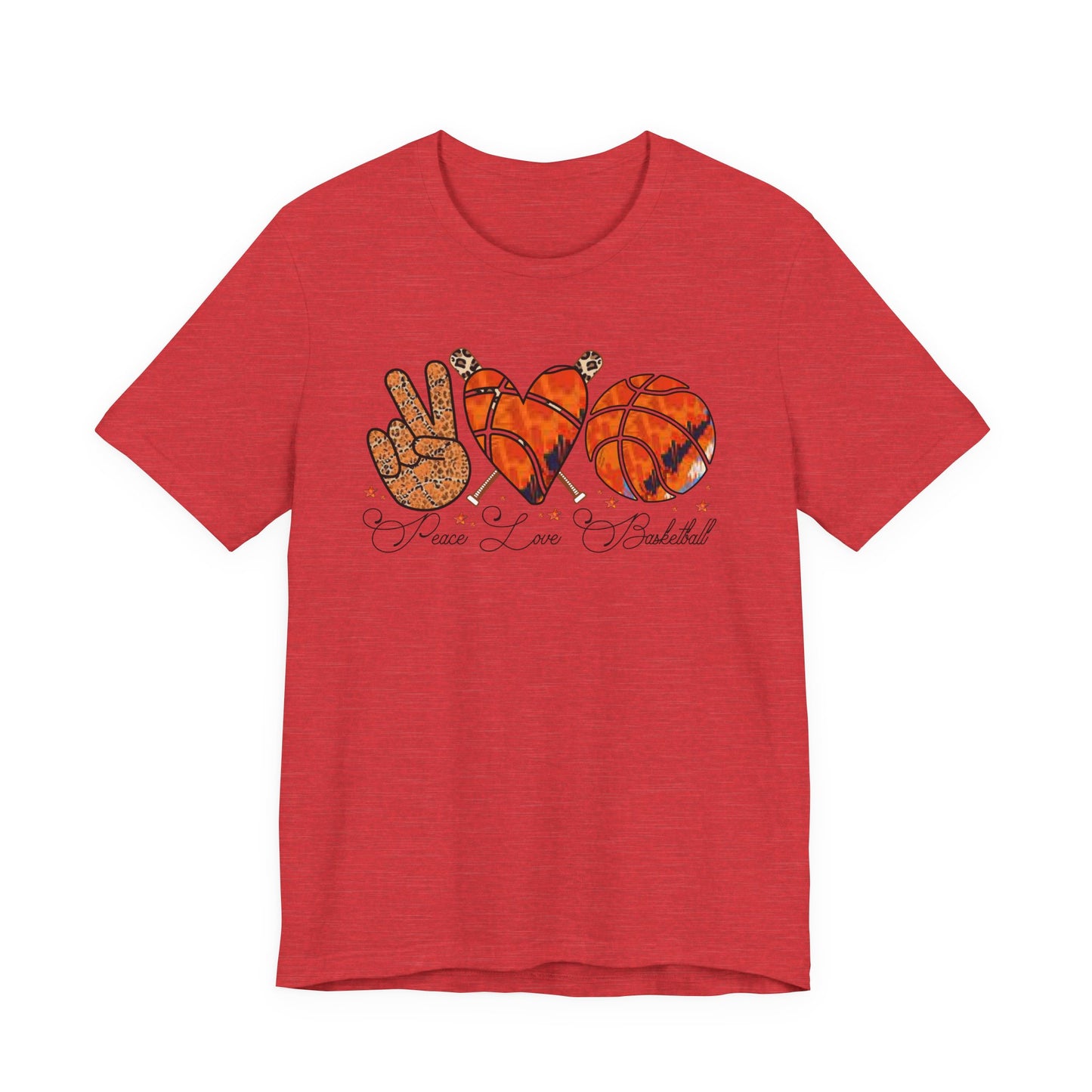 Peace, Love, Basketball T-shirt