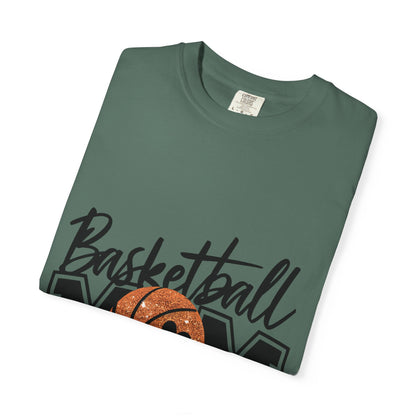 Basketball Mom T-Shirt 🏀 | Glitter Ball Basketball MOM Tee
