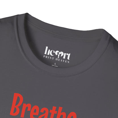 Breathe In Peace Breathe Out Stress T-Shirt – Yoga & Mindfulness Tee for Relaxation 🌿