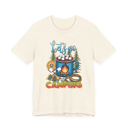 Let’s Go Camping Campfire T-Shirt