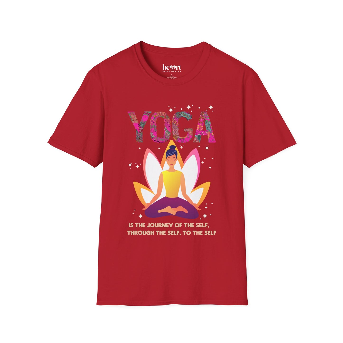 Yoga Is The Journey T-Shirt – Inspirational Yoga & Mindfulness Tee