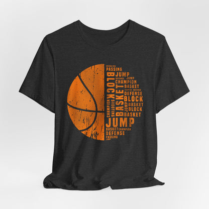 Basketball Words T-shirt