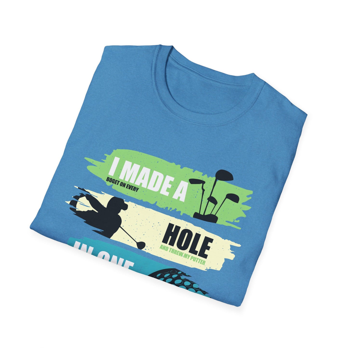 I Made a Bogey on Every Hole Golf Tee – Funny Golf Humor Sports T-Shirt