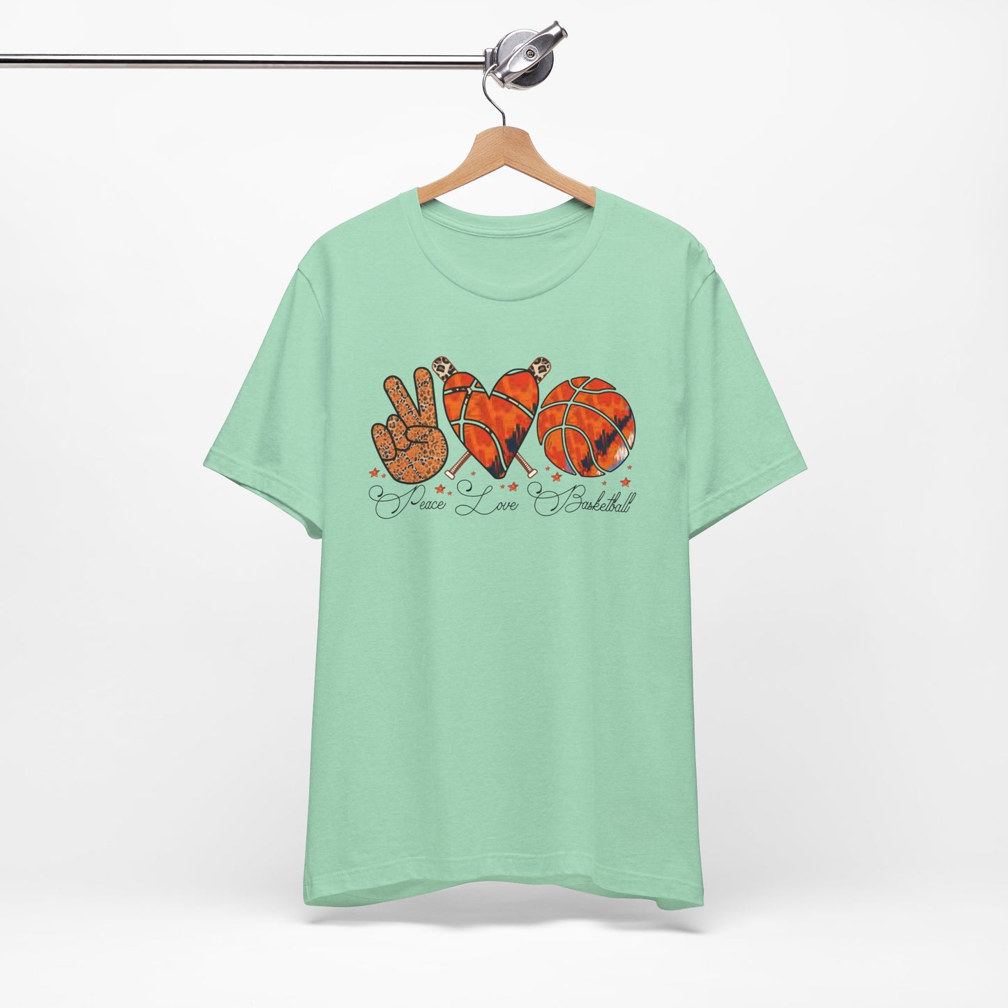 Peace, Love, Basketball T-shirt