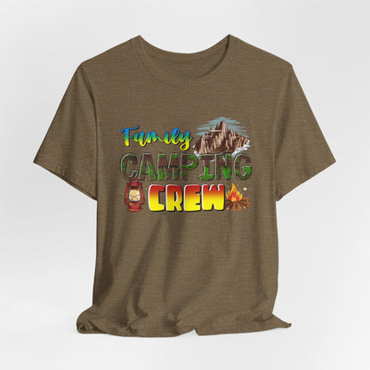 Family Camping Crew T-Shirt