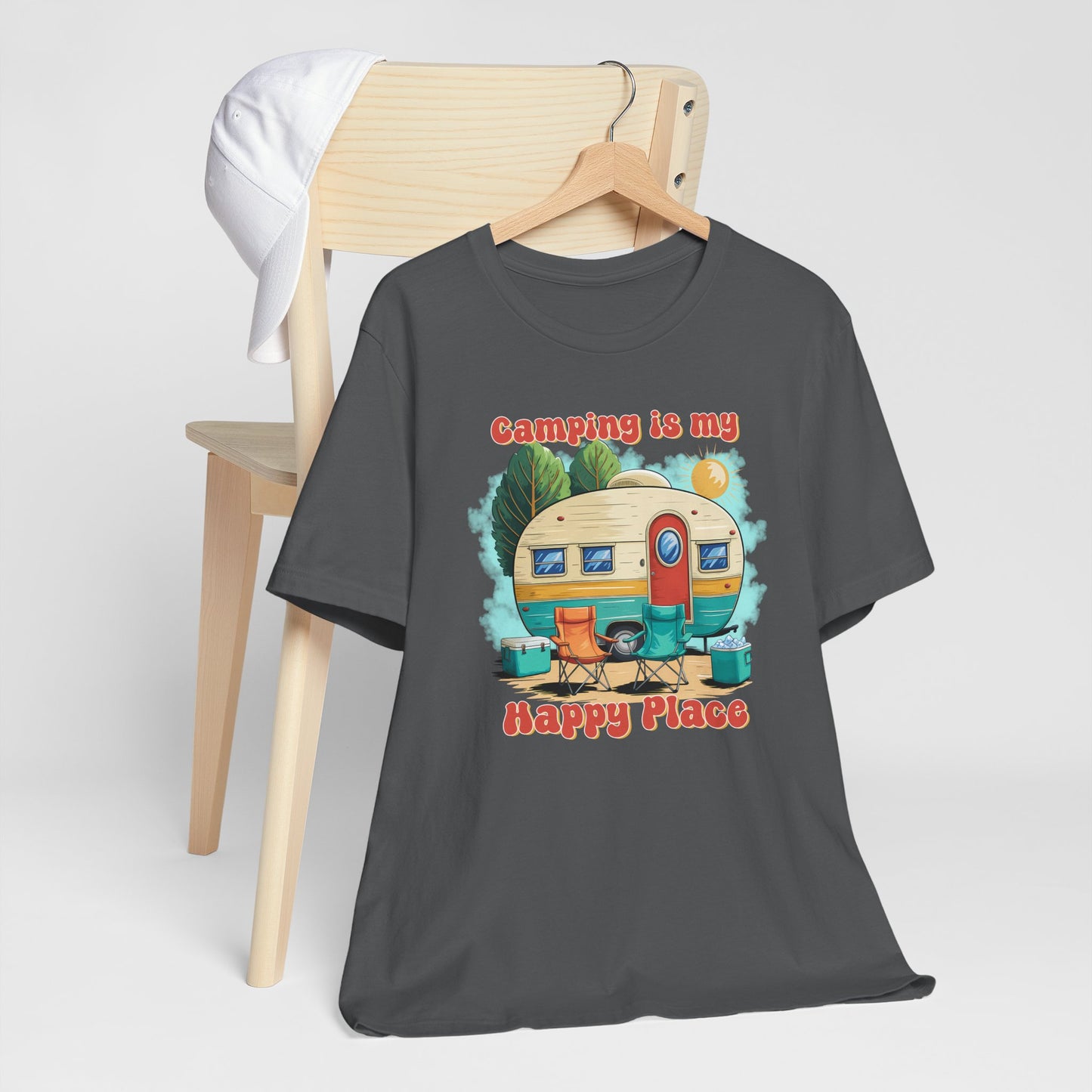 Camping is My Happy Place T-Shirt