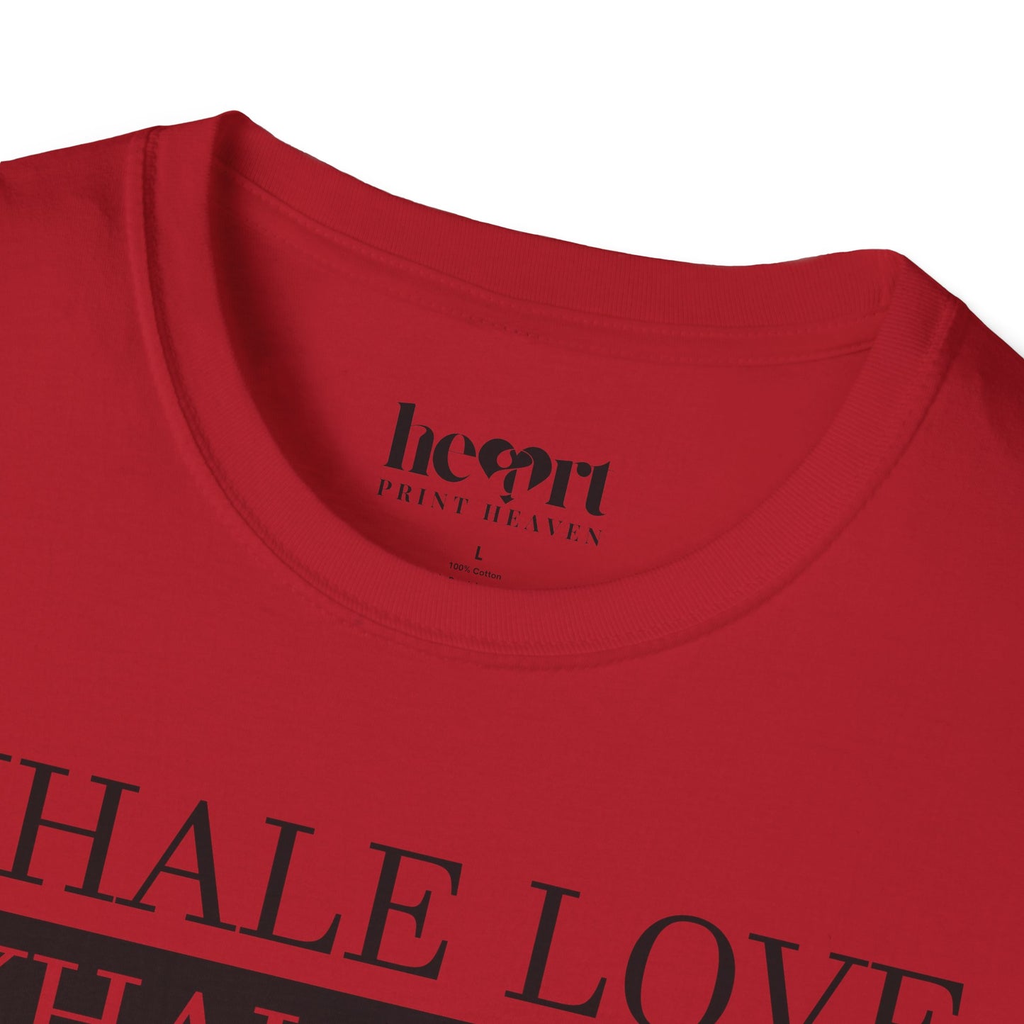 Inhale Love Exhale Hate Your Body Can Do It – Motivational Yoga T-Shirt 🧘‍♀️✨