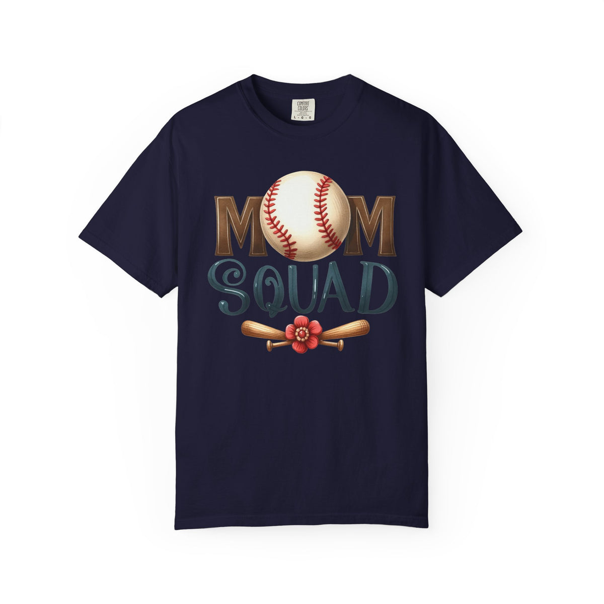 Mom Squad Baseball T-Shirt ⚾ | Cute Baseball Mom Graphic Tee