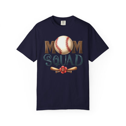 Mom Squad Baseball T-Shirt ⚾ | Cute Baseball Mom Graphic Tee