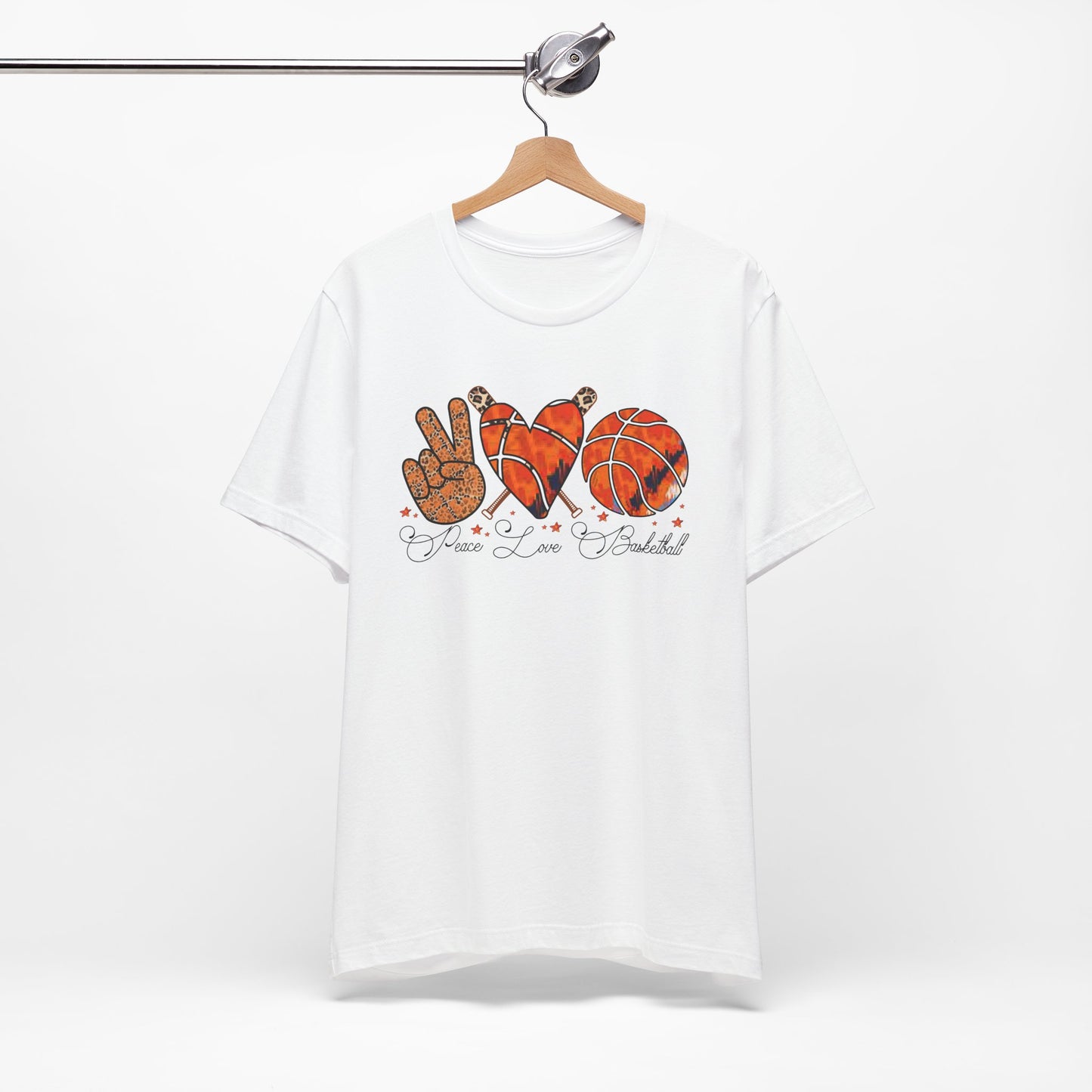 Peace, Love, Basketball T-shirt
