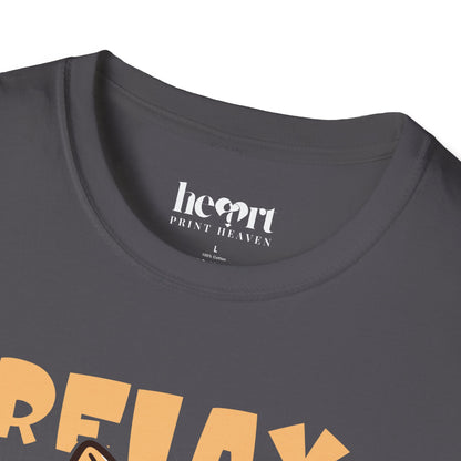 Relax and Let It Go Yoga T-Shirt – Calm and Mindful Apparel for Everyday Peace