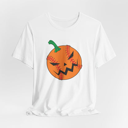 Baseball-Ball-Pumpkin-Halloween T-shirt