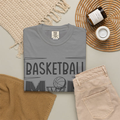 Basketball Mom T-Shirt 🏀 | Basketball MOM Hoop Net Graphic Tee