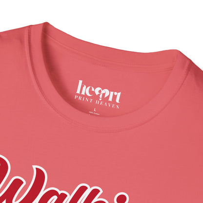 Walking Buddies T-Shirt 👟 | Red Shoes Design for Walking Partners & Friends
