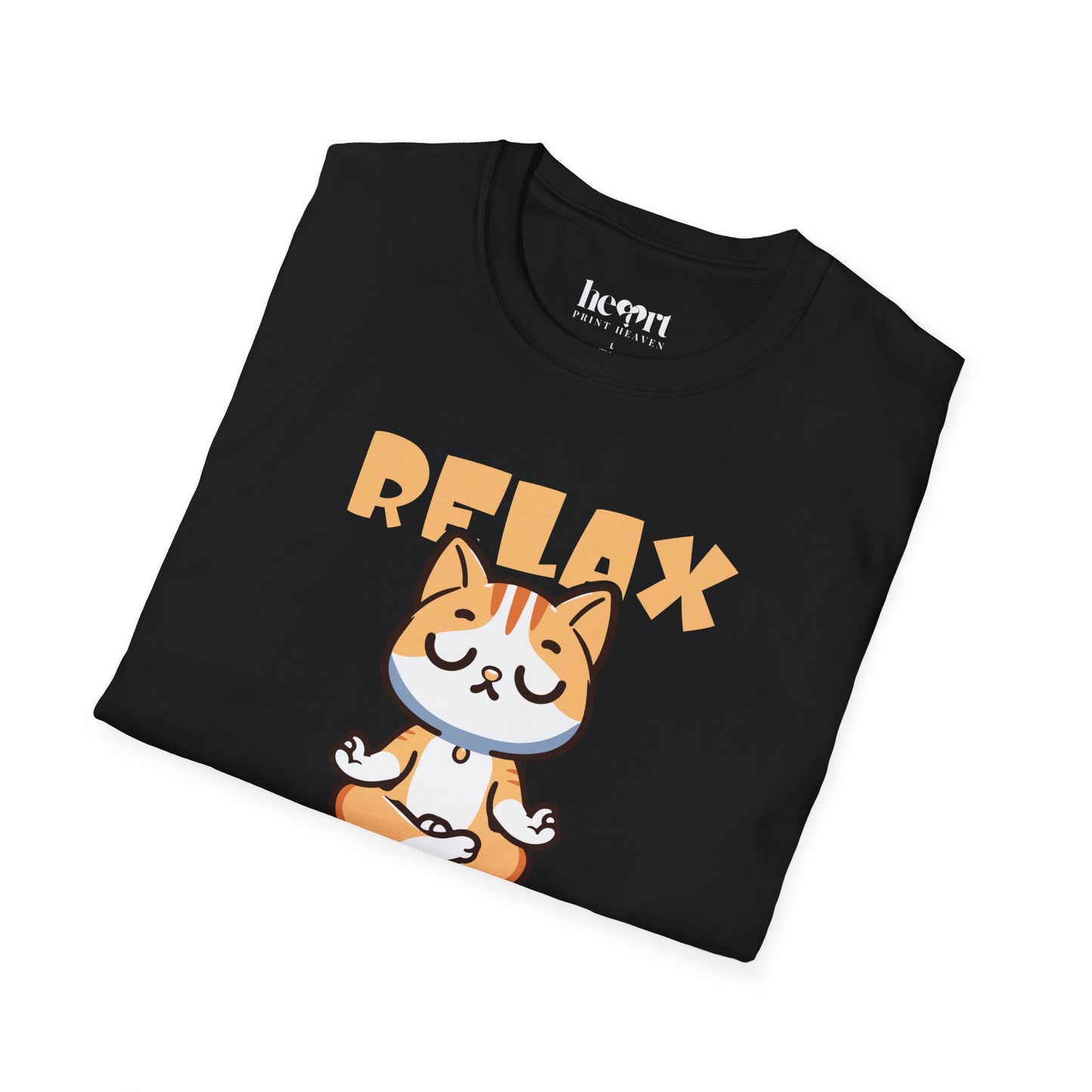 Relax and Let It Go Yoga T-Shirt – Calm and Mindful Apparel for Everyday Peace