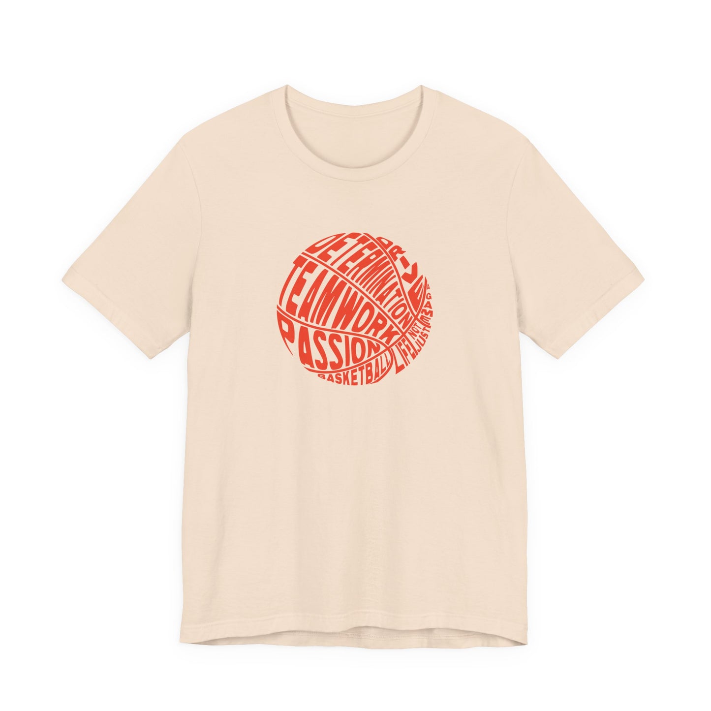 Kld-Basketball-Life Lettering Basketball T-shirt