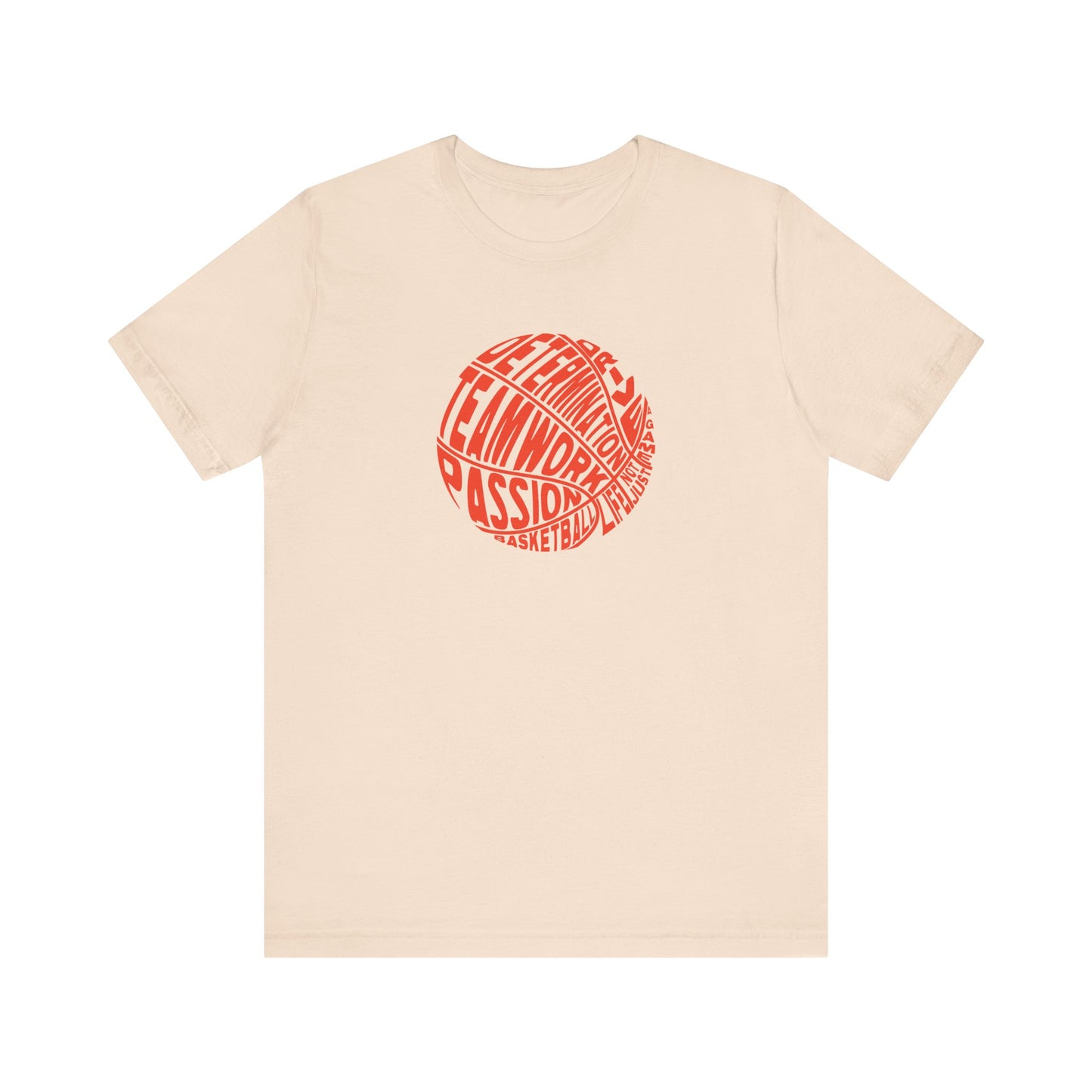 Kld-Basketball-Life Lettering Basketball T-shirt