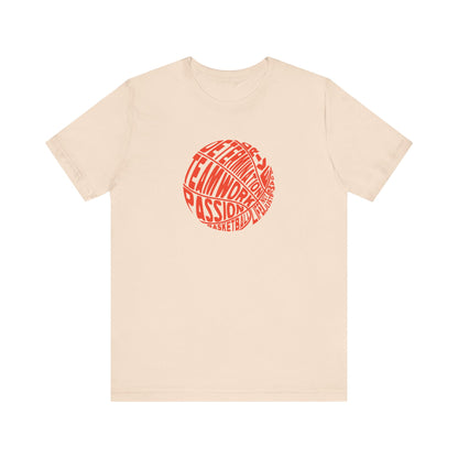 Kld-Basketball-Life Lettering Basketball T-shirt