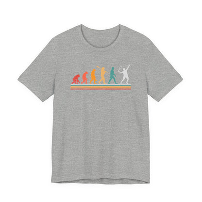 Evolution -Playing-Tennis-T-Shirt