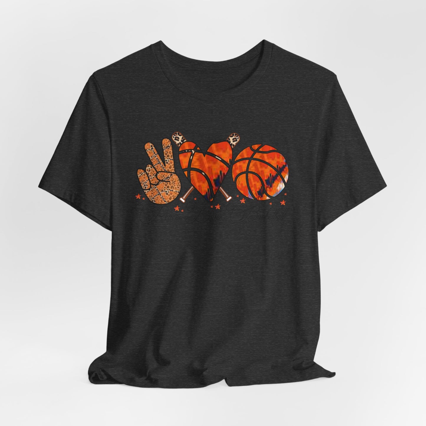 Peace, Love, Basketball T-shirt
