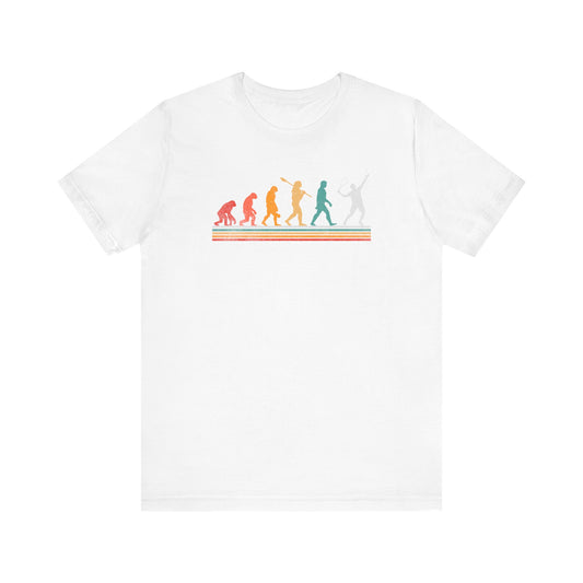 Evolution -Playing-Tennis-T-Shirt