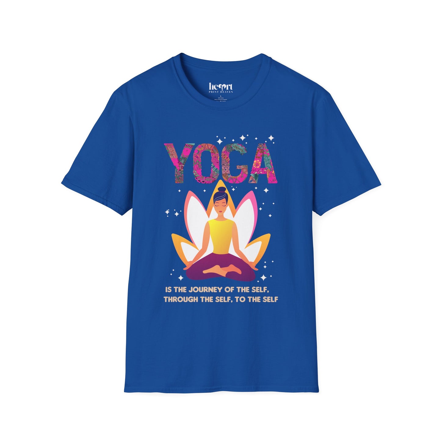 Yoga Is The Journey T-Shirt – Inspirational Yoga & Mindfulness Tee