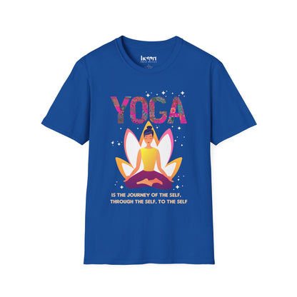 Yoga Is The Journey T-Shirt – Inspirational Yoga & Mindfulness Tee