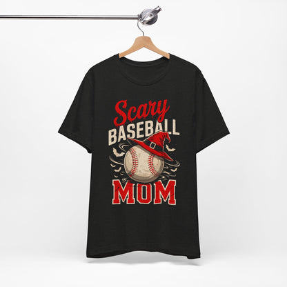 Scary Baseball Mom T-shirt