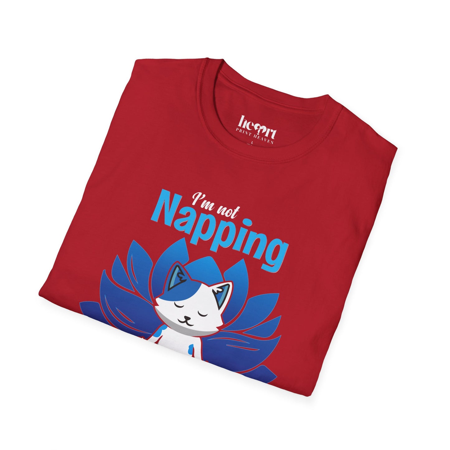 I'm Not Napping, I'm Meditating – Funny Mindfulness T-Shirt 🧘‍♂️✨