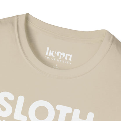 Sloth Running Team We'll Get There When We Get There T-Shirt – Funny Running Shirt for Slow Runners & Humor Lovers
