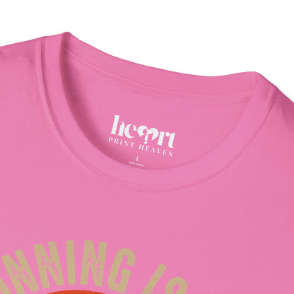 Running Is My Therapy T-Shirt – Motivational Shirt for Runners