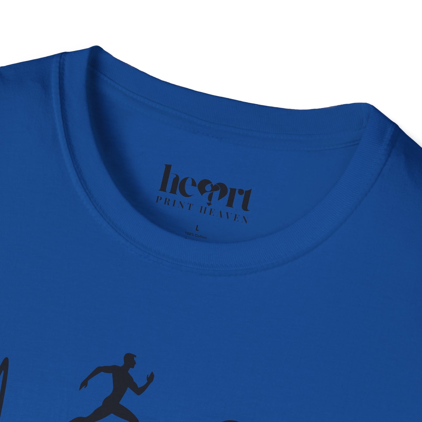 Runner’s Heartbeat T-Shirt – Running Enthusiast Shirt for Marathon & Fitness Lovers